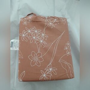 Target Twin XLT Floral Bedding Sheet Set - Terracotta